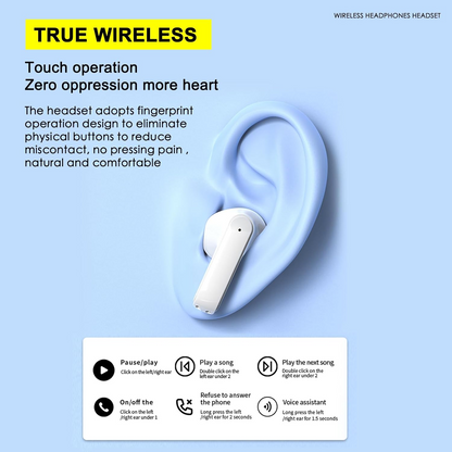 High-Quality Wireless Sports Earbuds - IPX4 Waterproof Earphones