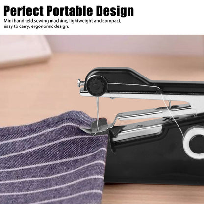 Portable Handheld Electric Sewing Machine.
