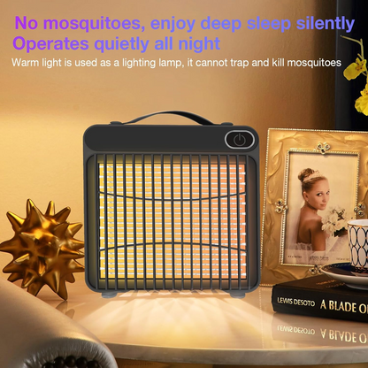 2-in-1 Rechargeable Mosquito Killer Lamp – Desktop & Hanging Bug Zapper