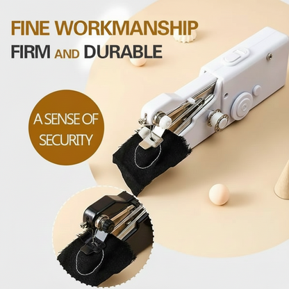 Portable Handheld Electric Sewing Machine.
