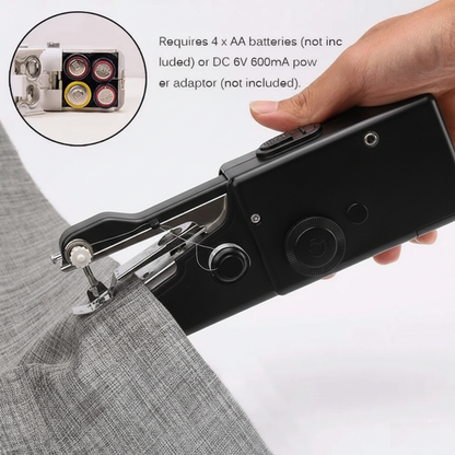 Portable Handheld Electric Sewing Machine.